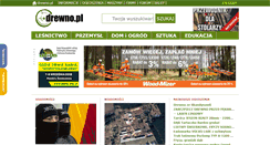 Desktop Screenshot of drewno.pl